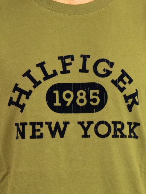 TH T-shirt &agrave; manches courtes coupe classique vert - T-shirt