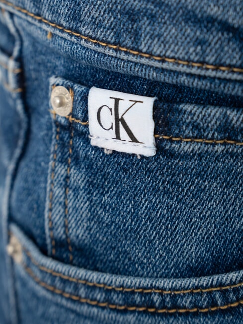CK JEANS pantalon en jean droit coupe r&eacute;guli&egrave;re denim - Jeans