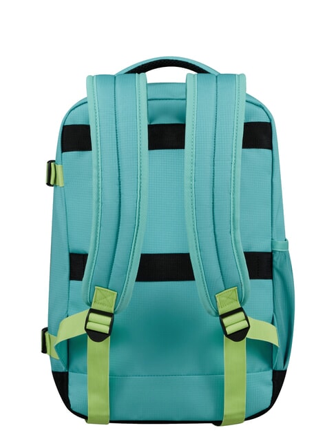 TAKE2CABIN S Sac à dos sous le siège ok Ryanair turquoise poussiéreux/citron vert - Sacs à dos pour l'École & les Loisirs