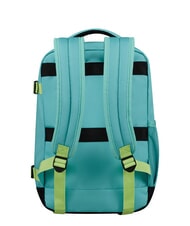 AMERICAN TOURISTER TAKE2CABIN S Sac à dos sous le siège ok Ryanair turquoise poussiéreux/citron vert - Sacs à dos pour l'École & les Loisirs - 3