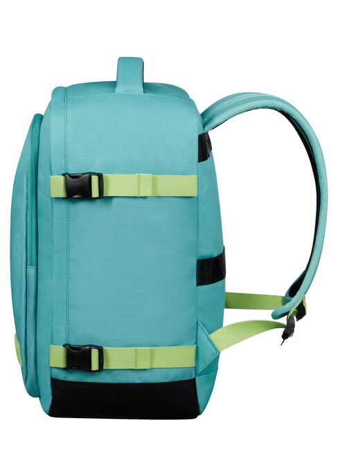 TAKE2CABIN S Sac à dos sous le siège ok Ryanair turquoise poussiéreux/citron vert - Sacs à dos pour l'École & les Loisirs