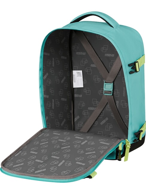 TAKE2CABIN S Sac à dos sous le siège ok Ryanair turquoise poussiéreux/citron vert - Sacs à dos pour l'École & les Loisirs