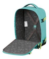 AMERICAN TOURISTER TAKE2CABIN S Sac à dos sous le siège ok Ryanair turquoise poussiéreux/citron vert - Sacs à dos pour l'École & les Loisirs - 5