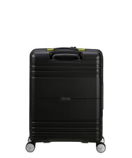AMERICAN TOURISTER HELLO CABIN Valise à roulettes extensible noir/citron vert - Valises cabine - 5