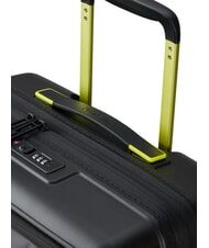 AMERICAN TOURISTER HELLO CABIN Valise à roulettes extensible noir/citron vert - Valises cabine - 6