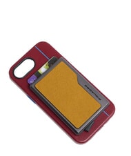 PIQUADRO BLACK SQUARE Porte-cartes en cuir et aluminium jaune - Portefeuilles Homme - 3