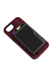 PIQUADRO BLACK SQUARE Porte-cartes en cuir et aluminium Noir - Portefeuilles Homme - 3