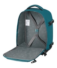 AMERICAN TOURISTER TAKE2CABIN S Sac à dos sous le siège ok Ryanair totalement sarcelle - Sacs à dos pour l'École & les Loisirs - 5