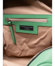 GIANNI CHIARINI SAFFIANO Sac à dos en cuir menthe - Sacs pour Femme - 4