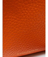 GIANNI CHIARINI FRIDA Sac bandoulière en cuir à double zip corail - Sacs pour Femme - 3