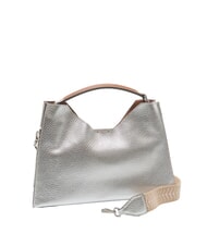 GIANNI CHIARINI AURORA L Sac à main avec bandoulière argent-caramel - Sacs pour Femme - 2
