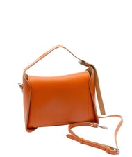 GIANNI CHIARINI PENELOPE Sac bandoulière en cuir avec bandoulière corail-nature - Sacs pour Femme - 2