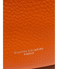 GIANNI CHIARINI DORY sac bandoulière en cuir corail-nature - Sacs pour Femme - 3