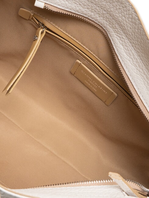 MINERVA Sac cabas en cuir sable - Sacs pour Femme