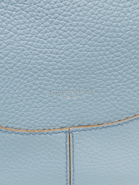 MINERVA Sac cabas en cuir ciel - Sacs pour Femme