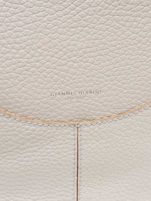 MINERVA Sac à bandoulière en cuir sable - Sacs pour Femme