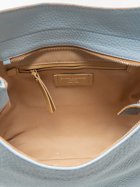 MINERVA Sac à bandoulière en cuir ciel - Sacs pour Femme