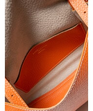 GIANNI CHIARINI NICOLE sac bandoulière en cuir corail - Sacs pour Femme - 5