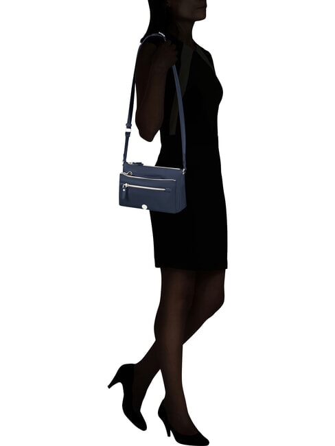 KARISSA EVO Sac à bandoulière avec pochette nuit bleue - Sacs pour Femme