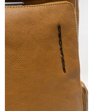 PIQUADRO CAMPIONARIO - RONNIE Support PC en cuir Bora jaune - Sacs pour Femme - 3