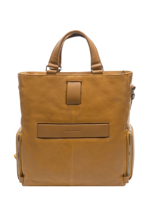 CAMPIONARIO - RONNIE Support PC en cuir Bora jaune - Sacs pour Femme