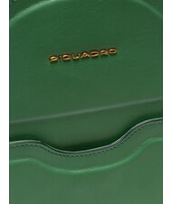 PIQUADRO CAMPIONARIO - GEA  Sac &agrave; dos porte-tablette en cuir VERT - Sacs pour Femme - 3