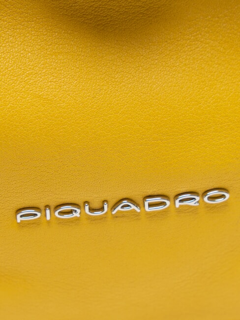 CAMPIONARIO -  DAFNE  Une &eacute;paule en cuir jaune - Sacs pour Femme