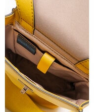 PIQUADRO CAMPIONARIO -  DAFNE  Une &eacute;paule en cuir jaune - Sacs pour Femme - 5