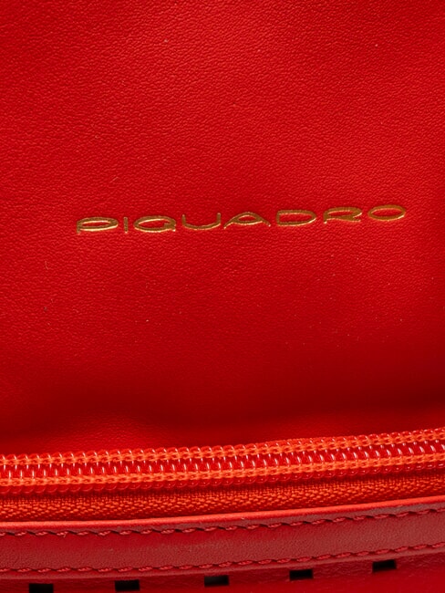 CAMPIONARIO - IPAZIA sac de courses en cuir ROUGE - Sacs pour Femme