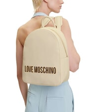 LOVE MOSCHINO BOLD LOVE Sac à dos Ivoire - Sacs pour Femme - 6
