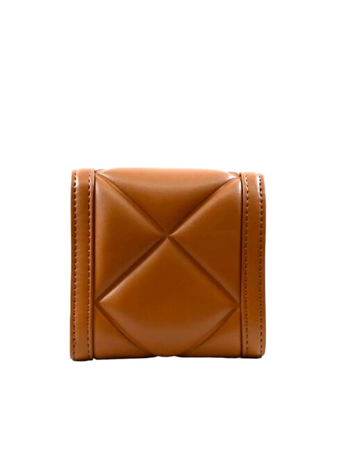 LOVE EMBOSSED Petit porte-monnaie chameau - Portefeuilles Femme