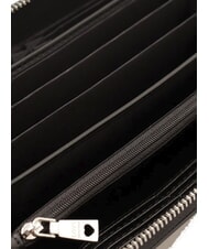 LOVE MOSCHINO LAMINATED BOLD LOVE Grand portefeuille avec dragonne po00bx - Portefeuilles Femme - 2