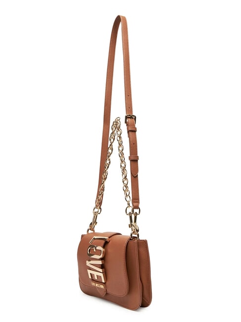 LOVEBUG Sac à bandoulière, avec bandoulière chameau - Sacs pour Femme