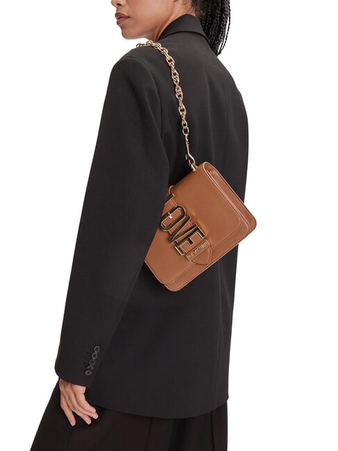 LOVEBUG Mini sac &agrave; bandouli&egrave;re chameau - Sacs pour Femme