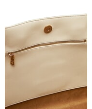 LOVE MOSCHINO LOVEBUG Sac cabas bandoulière avec poche Ivoire - Sacs pour Femme - 4