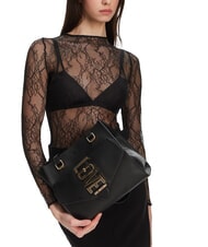 LOVE MOSCHINO LOVEBUG Sac cabas bandoulière avec poche Noir - Sacs pour Femme - 5