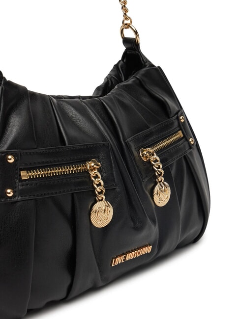 BAGGY Sac bandoulière avec poches Noir - Sacs pour Femme