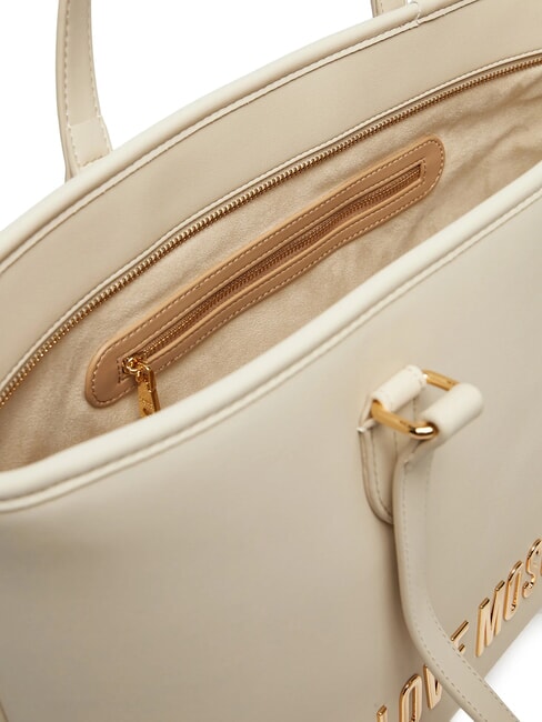 BOLD LOVE Sac cabas porté épaule Ivoire - Sacs pour Femme