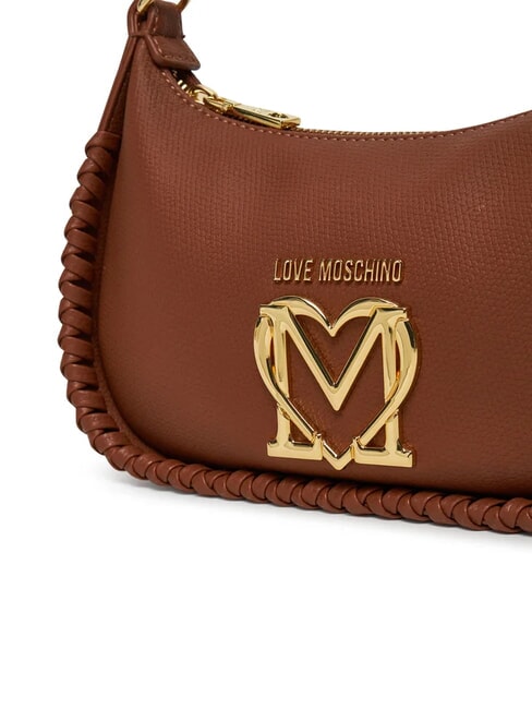 BRAIDED sac bandoulière chameau - Sacs pour Femme