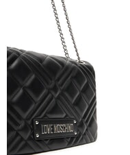 LOVE MOSCHINO QUILTED Sac bandoulière à chaîne po00bx - Sacs pour Femme - 3