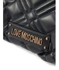 LOVE MOSCHINO QUILTED Sac à main avec bandoulière Noir - Sacs pour Femme - 3