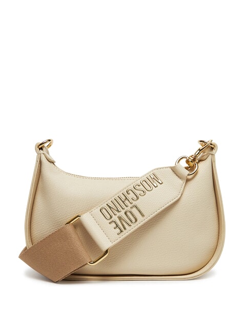 BRAIDED sac bandoulière Ivoire - Sacs pour Femme