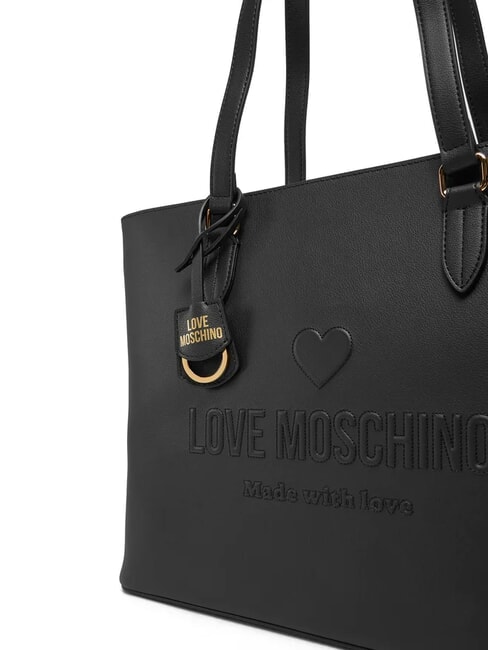 LOVE EMBOSSED sac à bandoulière Noir - Sacs pour Femme