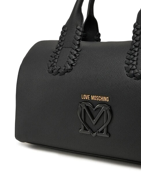 BRAIDED Sac bandoulière avec bandoulière Noir - Sacs pour Femme