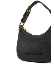 LOVE MOSCHINO GIANT Mini sac à main avec bandoulière Noir - Sacs pour Femme - 3