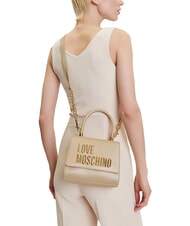 LOVE MOSCHINO BOLD LOVE Sacoche avec bandoulière poudre - Sacs pour Femme - 5