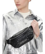 LOVE MOSCHINO QUILTED Sac banane po00bx - Sacs pour Femme - 5