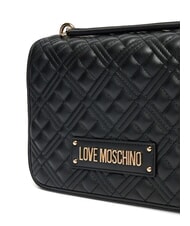 LOVE MOSCHINO QUILTED Sac bandoulière, sac porté travers Noir - Sacs pour Femme - 3
