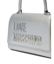 LOVE MOSCHINO BOLD LOVE Sacoche avec bandoulière argent - Sacs pour Femme - 3