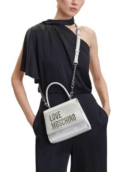 BOLD LOVE Sacoche avec bandoulière argent - Sacs pour Femme